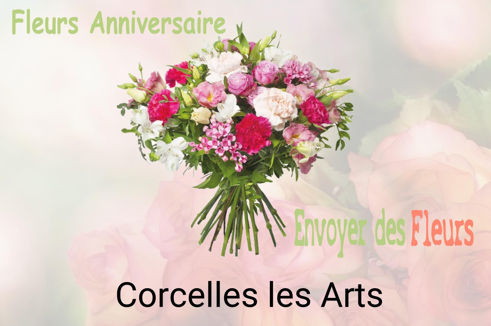 Bouquet de fleurs d’anniversaire livré à Corcelles-les-Arts